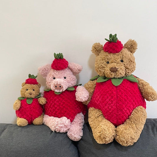 Bartholomew Bear Strawberry Outfit