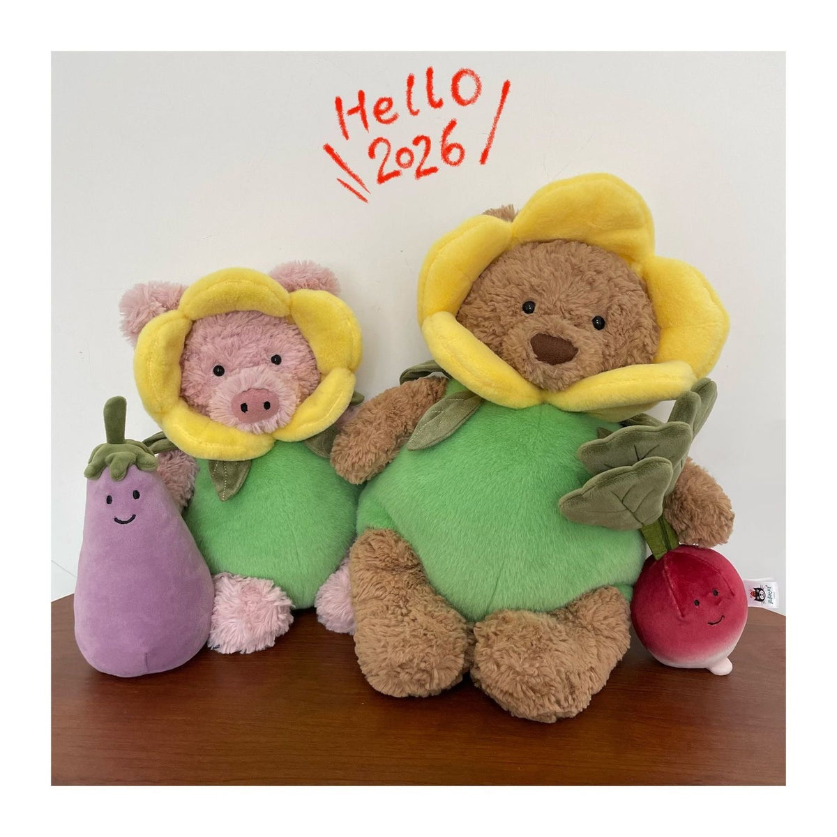 Bartholomew Bear Daffodil Outfit