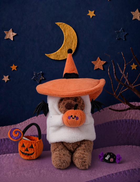 Bartholomew Bear Halloween Witch Ghost Set